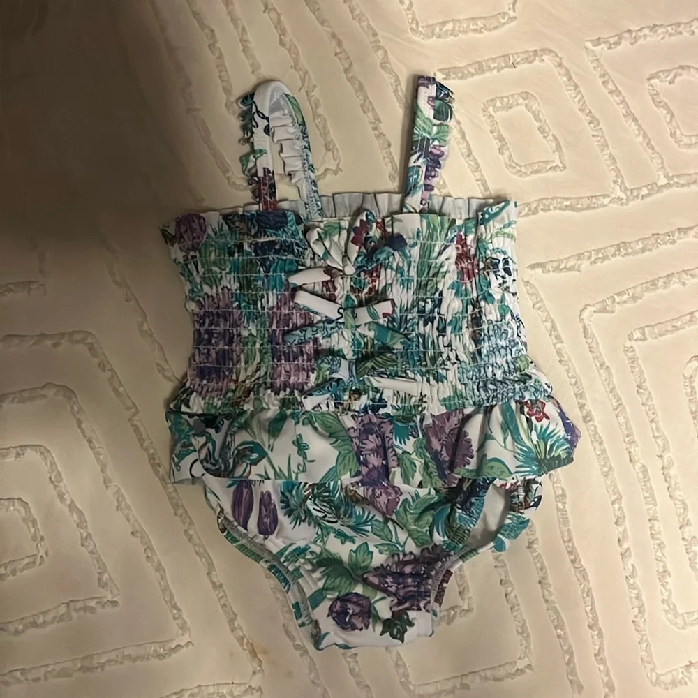 Brand new! Janie & Jack Baby Girl Bathing Suit